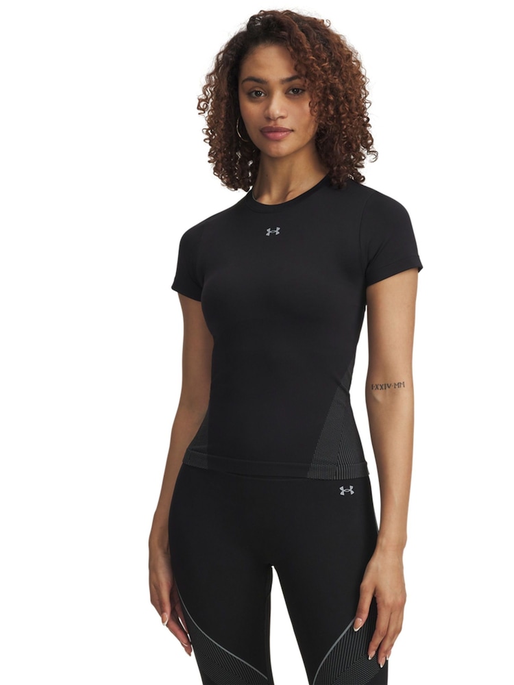 Under Armour Black Vanish Seamless T-Shirt - Image 1 of 3