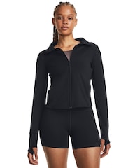 Under Armour Black Meridian Full Zip Sweat Top - Image 1 of 4