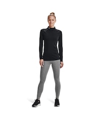 Under Armour Black Coldgear Mock Long Sleeve Top - Image 6 of 8