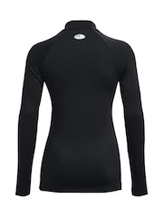 Under Armour Black Coldgear Mock Long Sleeve Top - Image 8 of 8