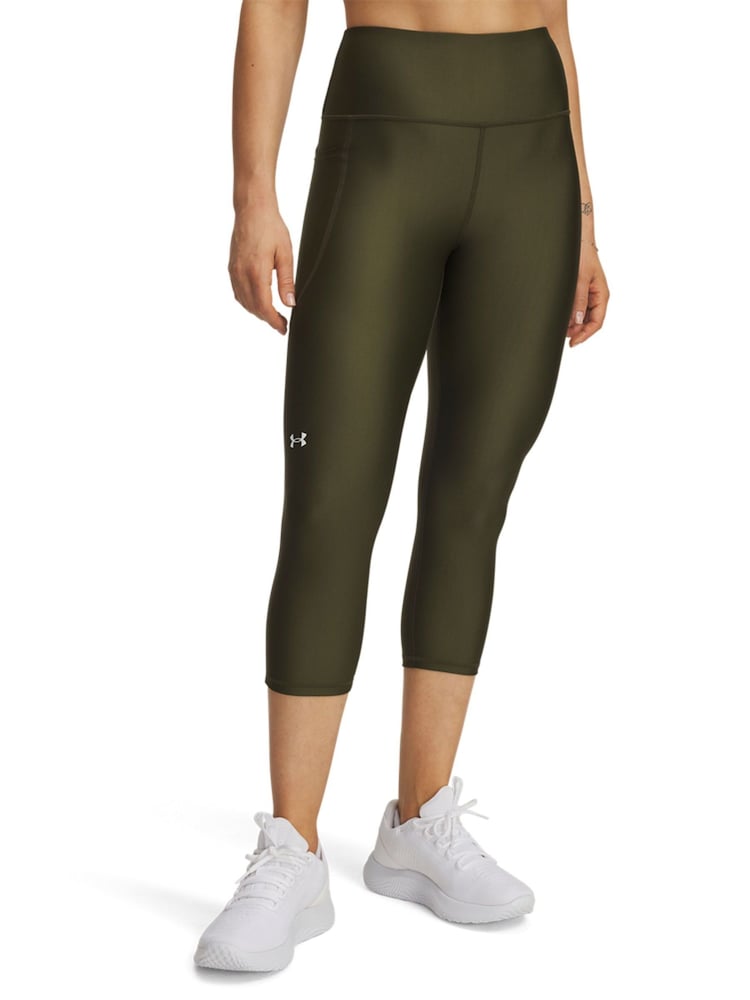 Under Armour Green Tech Crop Leggings - Image 3 of 3