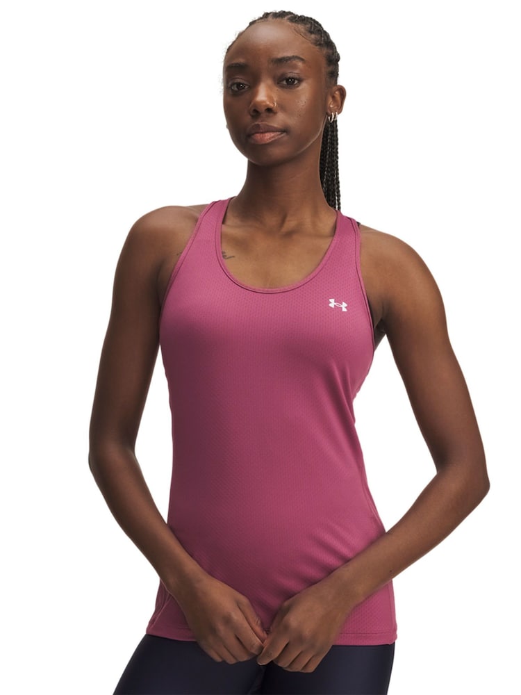 Rosa claro - Camiseta Under Armour Tech Mesh Racer - Imagem 1 de 2