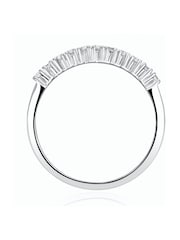 The Diamond Store 9K White Gold 0.30CT Lab Diamond Half Eternity Ring - Image 3 of 5