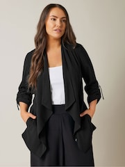 Evans Waist String Waterfall Jacket - Image 1 of 5