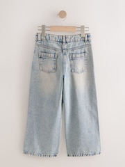 Denim Fray Seam Wide Leg Jeans (3-16yrs) - Image 2 of 4