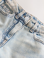 Denim Fray Seam Wide Leg Jeans (3-16yrs) - Image 4 of 4