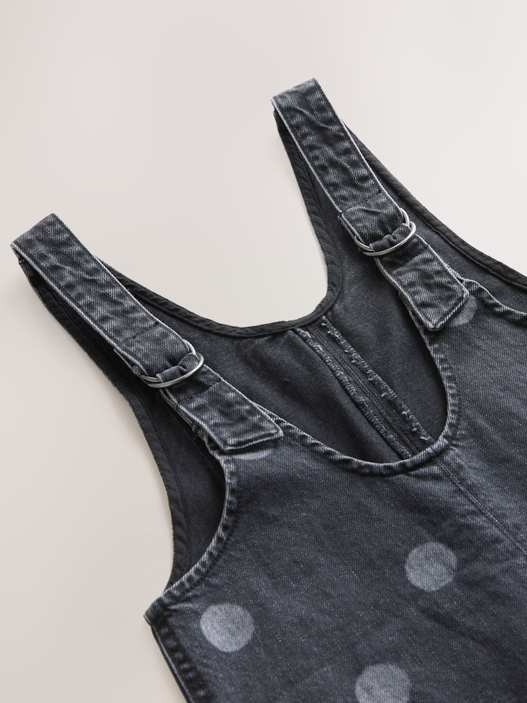 Grau gepunktet - Slouchy Dungarees (3-16yrs) - Bild 4 von 4