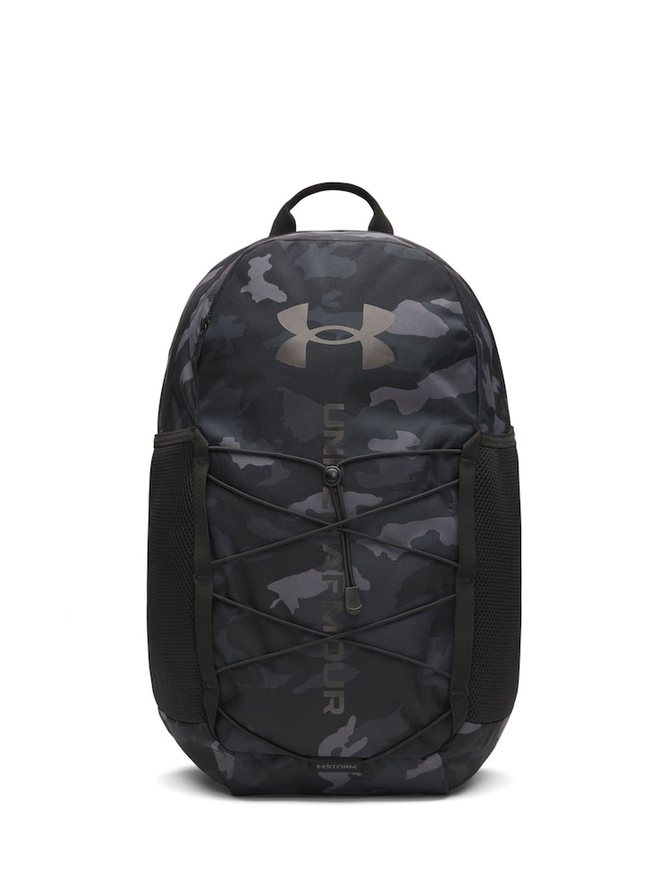 Under Armour Black Chrome Hustle Sport 6.0 Backpack - Image 1 of 4