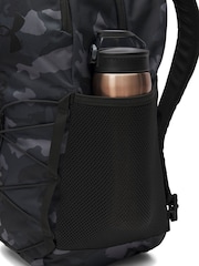 Under Armour Black Chrome Hustle Sport 6.0 Backpack - Image 4 of 4