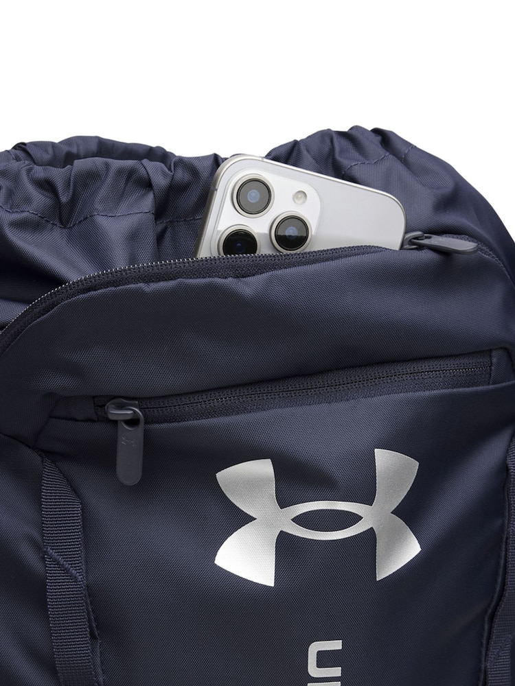 Under Armour Blue Hustle Sackpack Bag - Image 3 of 4