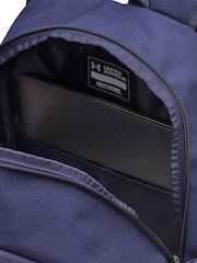 Under Armour Blue Dark Hustle Lite Backpack - Image 3 of 4