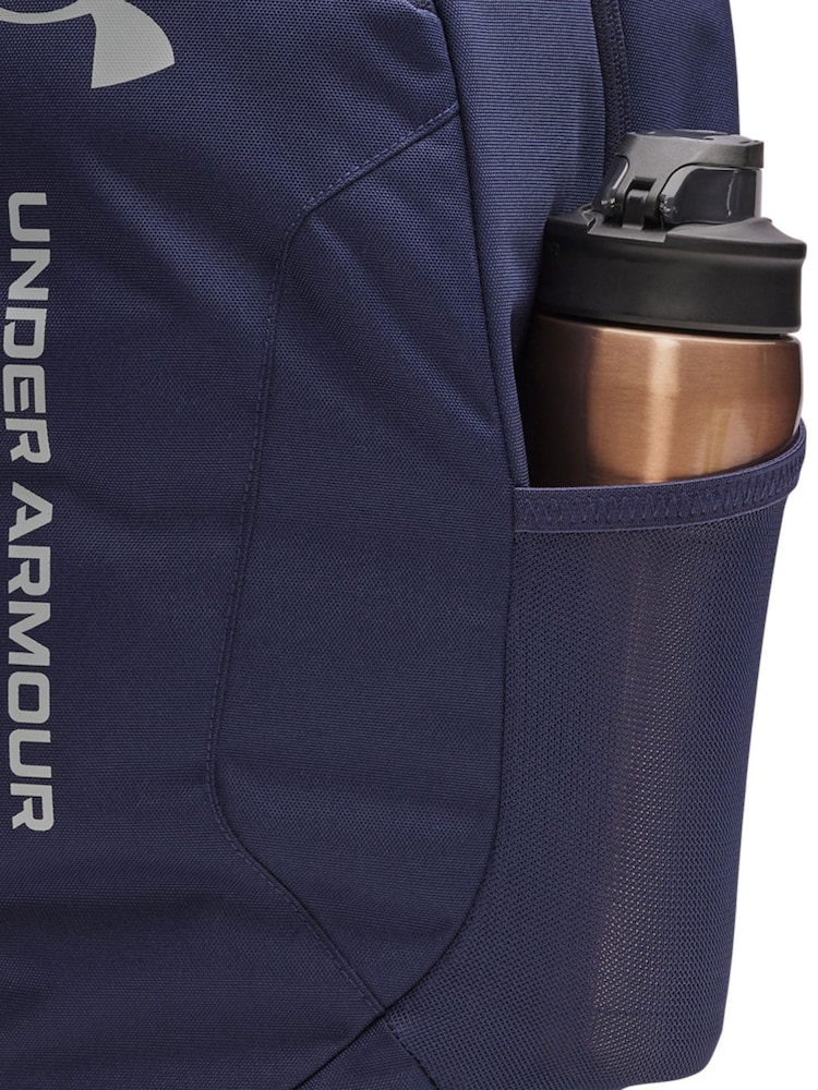 Under Armour Blue Dark Hustle Lite Backpack - Image 4 of 4