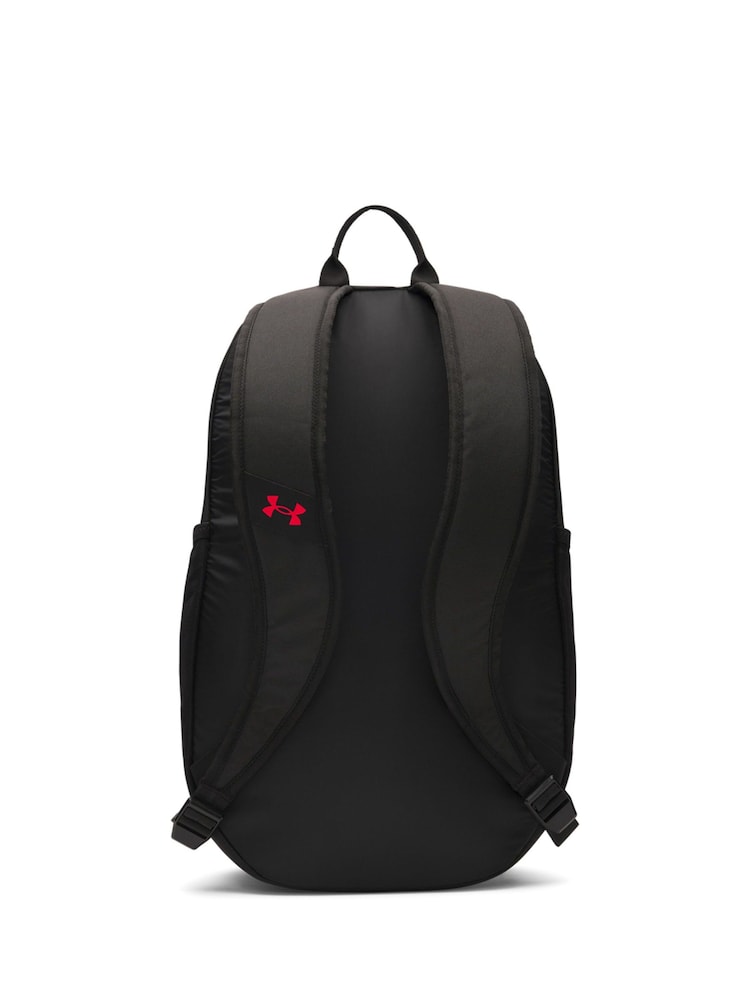 Under Armour Black /Red Hustle Lite Backpack - Image 2 of 4