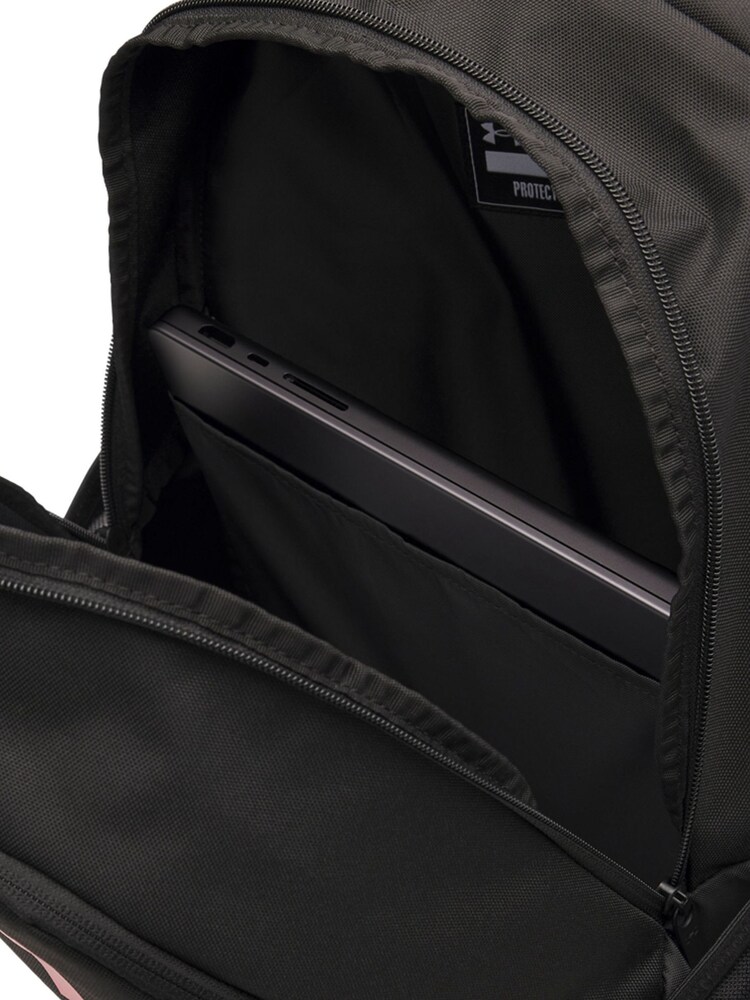 Under Armour Black /Red Hustle Lite Backpack - Image 4 of 4 Under Armour Black /Red Hustle Lite Backpack - Image 4 of 4
