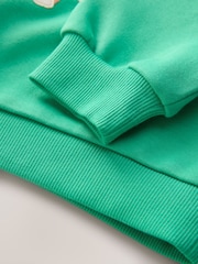 Green Cat Crew Neck Sweatshirt (3mths-7yrs) - Image 7 of 7