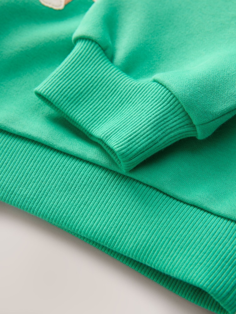 Green Cat Crew Neck Sweatshirt (3mths-7yrs) - Image 7 of 7