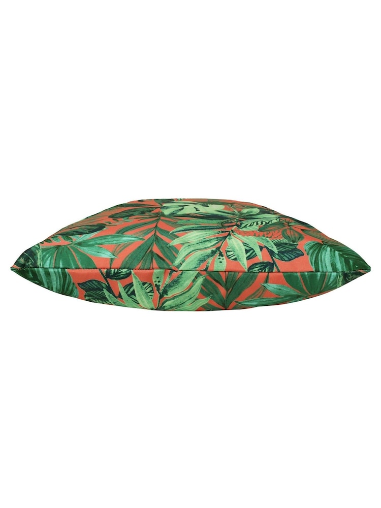 Furn Coral Psychedelic Jungle Outdoor Polyester Cushion - Image 3 of 3