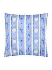 Furn Blue Sea Shells Outdoor Polyester Cushion - Image 2 of 4