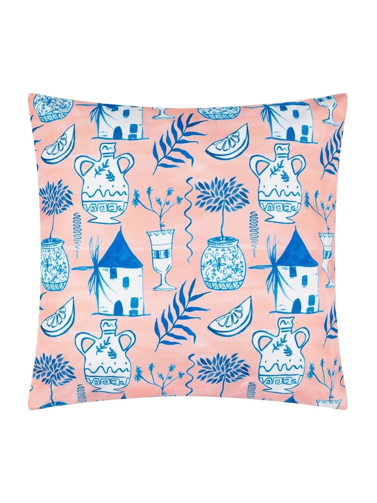Furn Peach Aegina Outdoor Polyester Cushion - Image 1 of 4