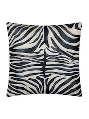 Paoletti Multicolour Leopardis Zebra Outdoor Polyester Cushion - Image 2 of 4