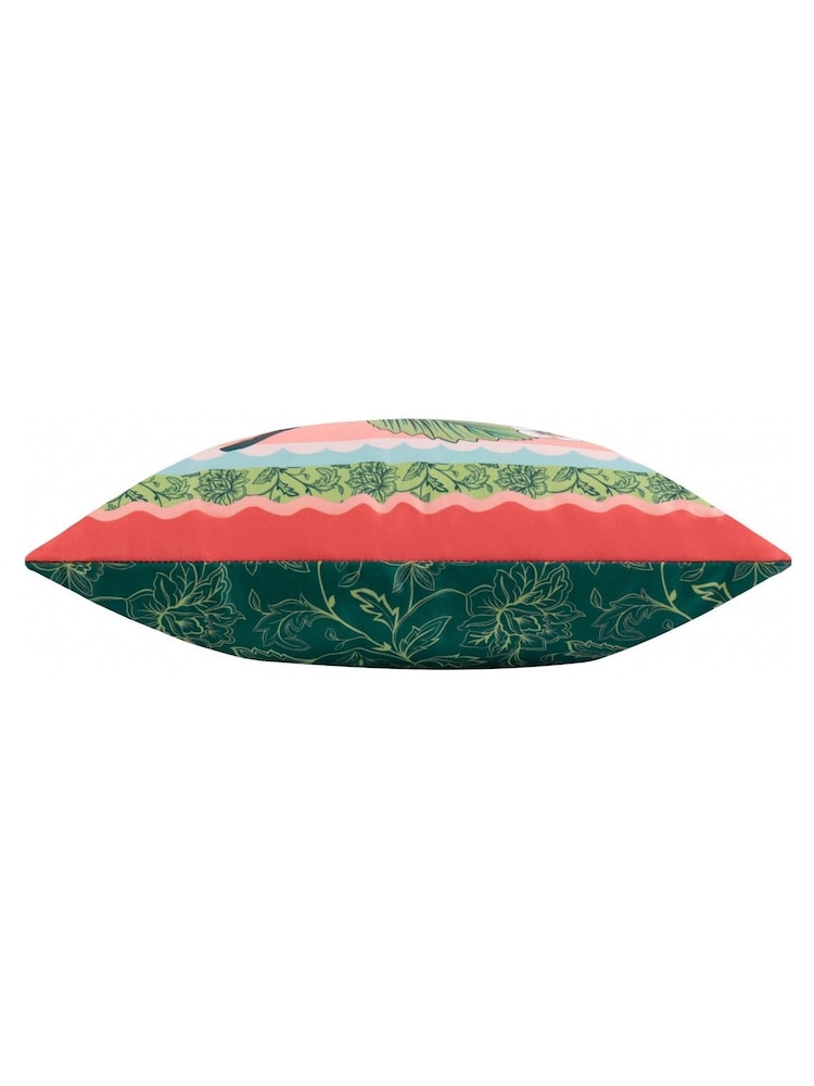 Furn Anemone Strawberries Outdoor Polyester Cushion - Image 3 of 4