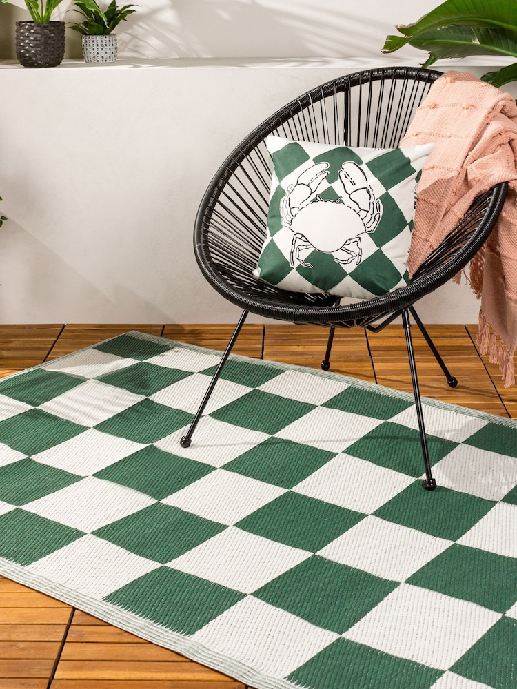 Furn Checkerboard Outdoor Rug - صورة 1 من 7