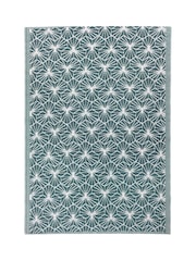 Furn Green Hexa Outdoor Rug - Image 3 of 6