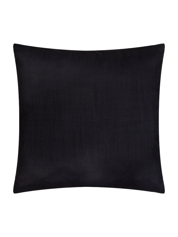 Paoletti Black or Gold Leopardis Cat Outdoor Polyester Cushion - Image 2 of 4