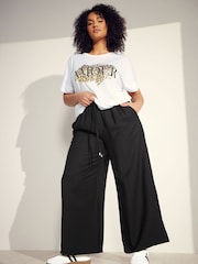 Evans Airflow Black Trousers - Image 4 of 5