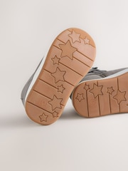 Grey Quilted Pull On Boots - Image 5 of 5