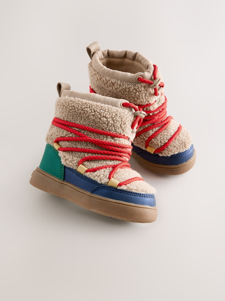 Neutral Borg Bungee Pull On Boots - Image 1 of 5