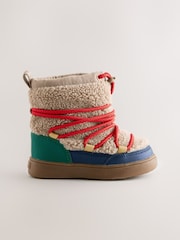 Neutral Borg Bungee Pull On Boots - Image 2 of 5