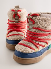 Neutral Borg Bungee Pull On Boots - Image 3 of 5