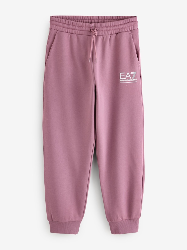 Calça de moletom rosa EA7 Regular Fit - Imagem 1 de 1