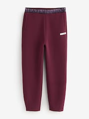 EA7 Red Regular Fit Joggers - Image 1 of 1