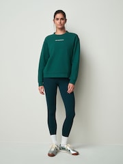 EA7 Regular Fit Green Sweat Top - Image 1 of 5