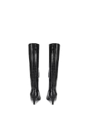 KG Kurt Geiger Trace High Leg Black Boots - Image 3 of 5