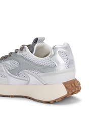 KG Kurt Geiger Silver Louisa Trainers - Image 4 of 5