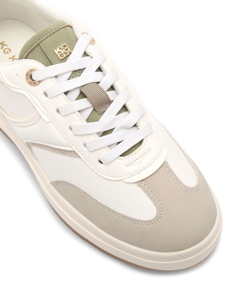White - KG Kurt Geiger Kick Trainers - Image 5 of 5