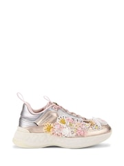 Kurt Geiger London Gold Kensington Trainers - Image 1 of 5