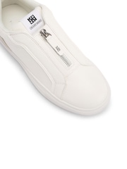 KG Kurt Geiger Douglas White Zip Boots - Image 3 of 4