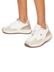KG Kurt Geiger LOUISA KNIT GEM Trainers - Image 1 of 5