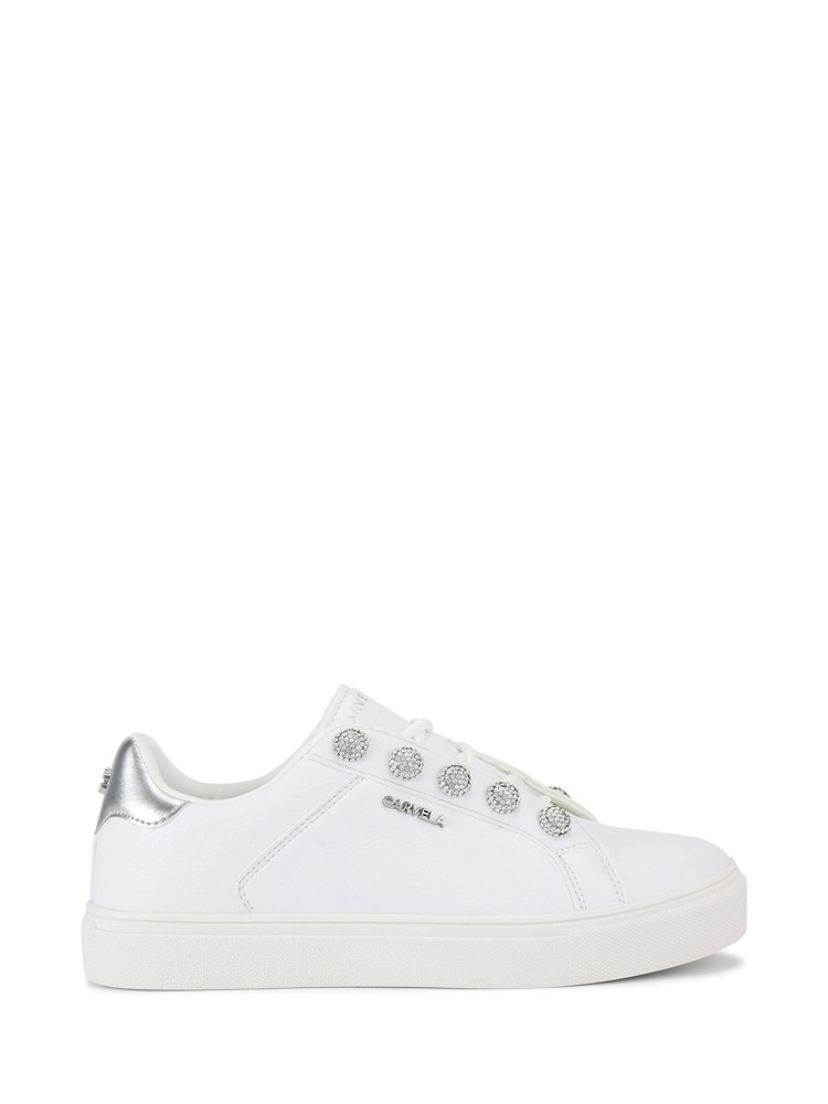 Carvela White Veneto Trainers - Image 1 of 5