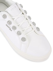 Carvela White Veneto Trainers - Image 4 of 5