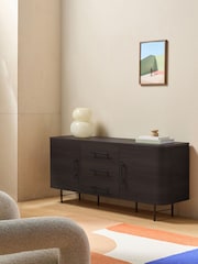 MADE.COM Dark Oak Effect Zeke Large Sideboard - Image 3 of 3