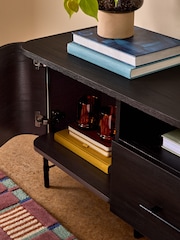MADE.COM Dark Oak Effect Zeke Wide Up to 58 Inch TV Unit - Image 3 of 5