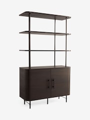 MADE.COM Dark Oak Effect Zeke Shelving Unit - Image 5 of 5