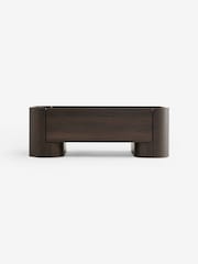 MADE.COM Dark Wood Effect Kain Storage Coffee Table - Image 7 of 7