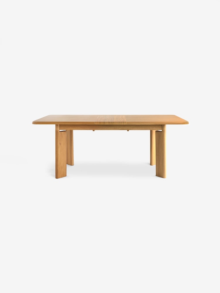 MADE.COM Oak Effect Zeke Extending Dining Table - Image 7 of 7