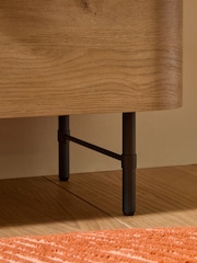 MADE.COM Oak Effect Zeke Small Sideboard - Image 3 of 3